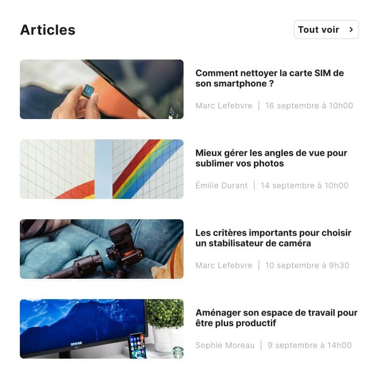 Content marketing IA : Articles publiés, illustrant l'expertise de l'agence dans la création de contenus SEO optimisés pour le référencement