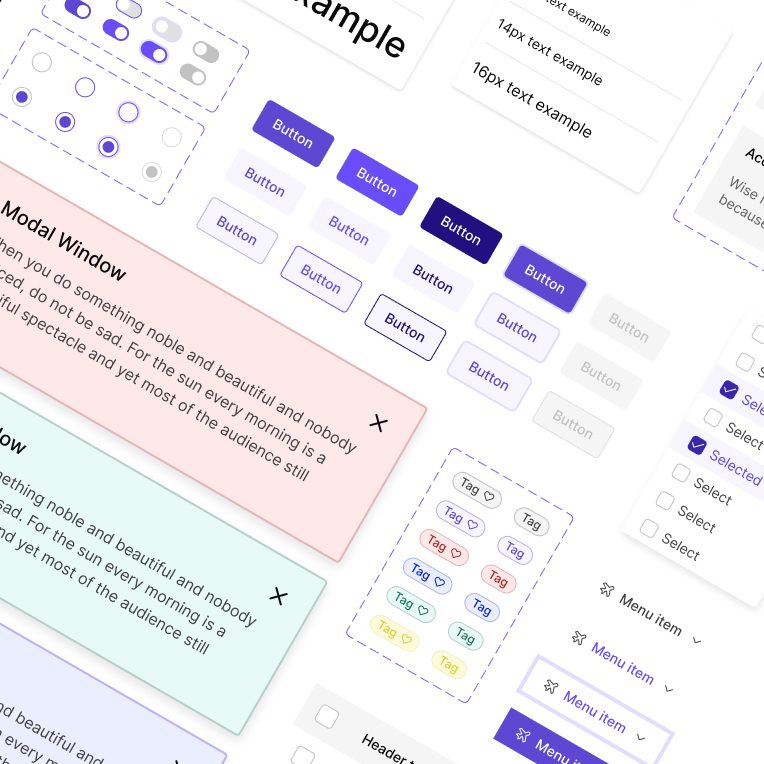 Conception UX/UI avec des menus intuitifs, des boutons conviviaux et des interfaces responsives adaptées à tous les appareils