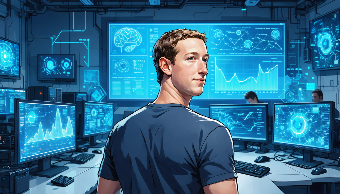 plongez dans la frénésie de recrutement en intelligence artificielle de mark zuckerberg. découvrez comment le fondateur de facebook attire les meilleurs talents pour façonner l'avenir de la technologie et maximiser l'impact de l'ia. un aperçu fascinant des enjeux et des stratégies derrière cette quête ambitieuse.